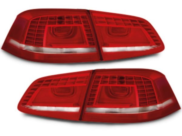 LED taillights suitable for VW Passat 3C GP Limousine 2011+ red/clear