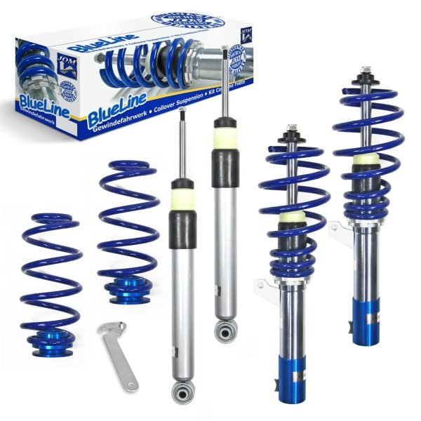 BlueLine Coilover Kit suitable for VW Golf 6 1.9TDi / DSG, 2.0TDi / DSG