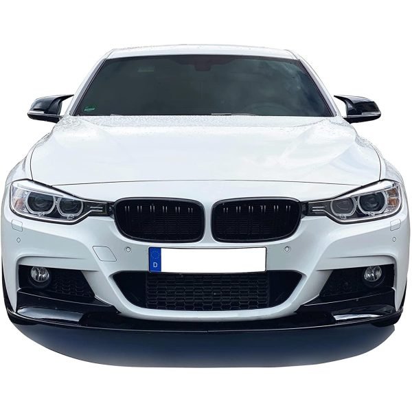 BMW SERIES 3 F30/F31 Front Spoiler Lip Attachment Sport Optic Black Gloss - Slika 4