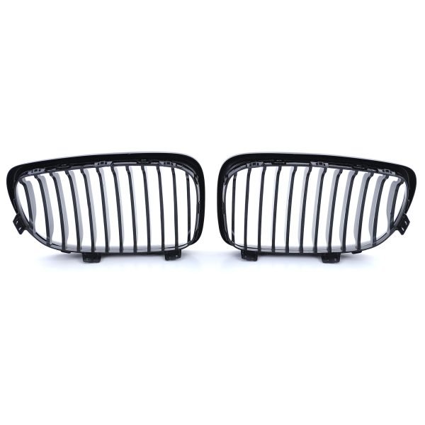 BMW 1 SERIES E81/E82/E87/E88 Sport Gloss Black Radiator Grilles - Slika 6
