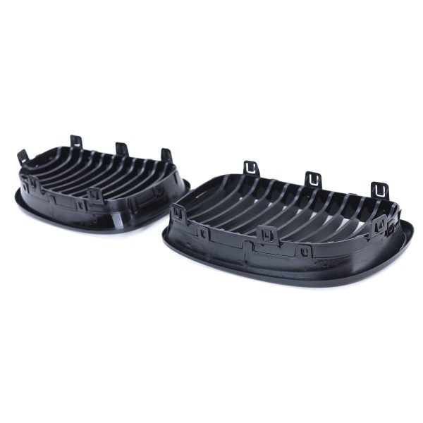 BMW 1 SERIES E81/E82/E87/E88 Sport Gloss Black Radiator Grilles - Slika 8