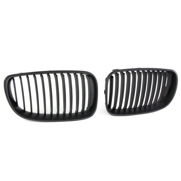 BMW 1 SERIES E81/E82/E87/E88 Matt Black Radiator Grilles - Slika 2