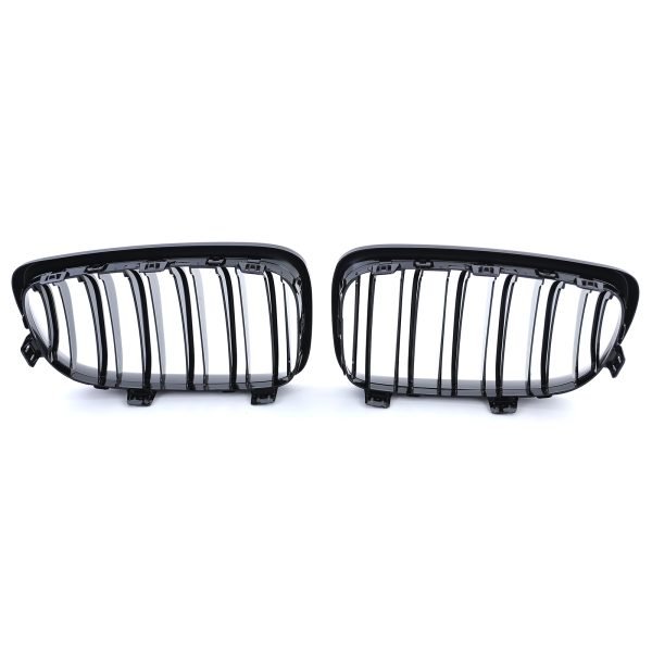 BMW SERIES 1 E81/E82/E87/E88 Gloss Black Radiator Grilles - Slika 6