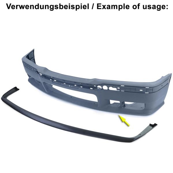 BMW SERIES 3 E36 Front Spoiler Lip for Sport Bumper - Slika 3