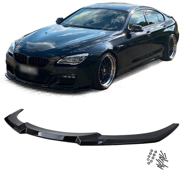 BMW SERIES 6 F12/F13/F06 Performance Gloss Black Splitter