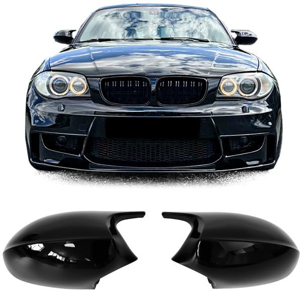 BMW SERIES 1 E81/E82/E87/E88 Gloss Black Mirror Caps