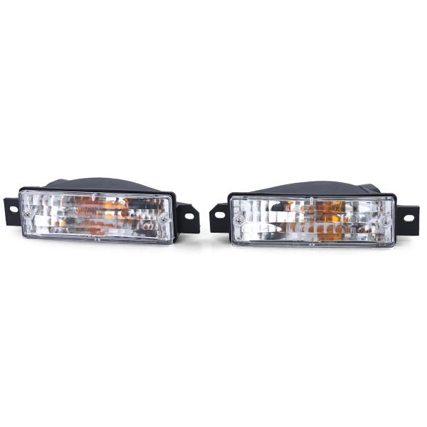 BMW 3 SERIES E30 Clear Glass White Indicators with Parking Lights and Bulbs - Slika 2