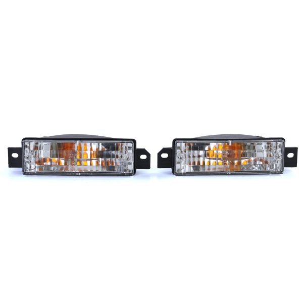 BMW 3 SERIES E30 Clear Glass White Indicators with Parking Lights and Bulbs - Slika 5
