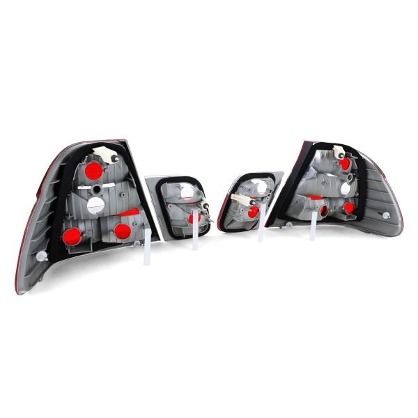 BMW 3 SERIES E46 Clear Red Taillights - Slika 6