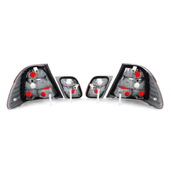 BMW 3 SERIES E46 Clear Red Taillights - Slika 7
