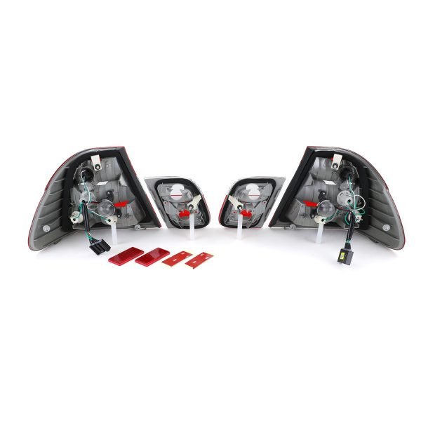 BMW 3 SERIES E46 Clear Red Taillights - Slika 5