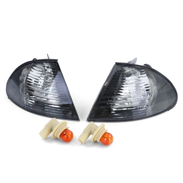 BMW 3 SERIES E46 Black Crystal Turn Signal Lenses - Slika 2