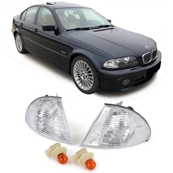 BMW 3 SERIES E46 White Turn Signals