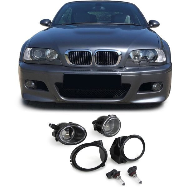 BMW E39 E46 Clear Glass Fog Lights