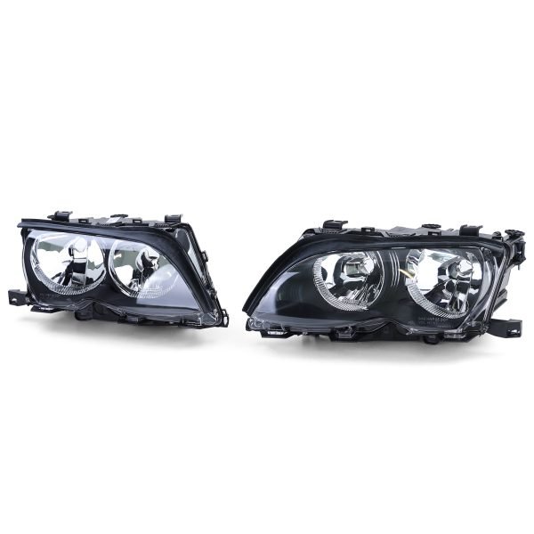 BMW 3 SERIES E46 H7 Headlight Set with Actuators - Slika 2
