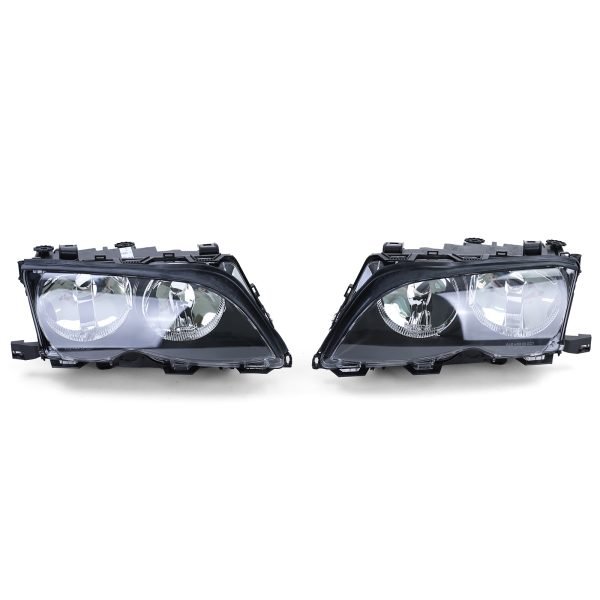 BMW 3 SERIES E46 H7 Headlight Set with Actuators - Slika 5