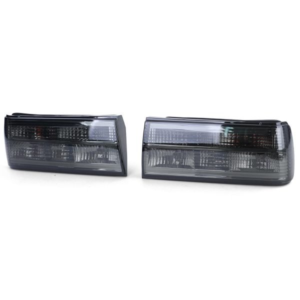 BMW 3 SERIES E30 Clear Glass Black Smoke Taillights - Slika 6