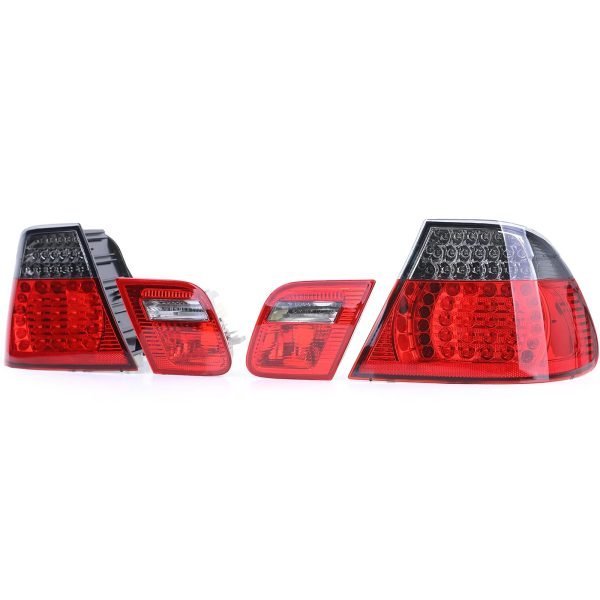 BMW 3 SERIES LED Red and Black Taillights - Slika 4