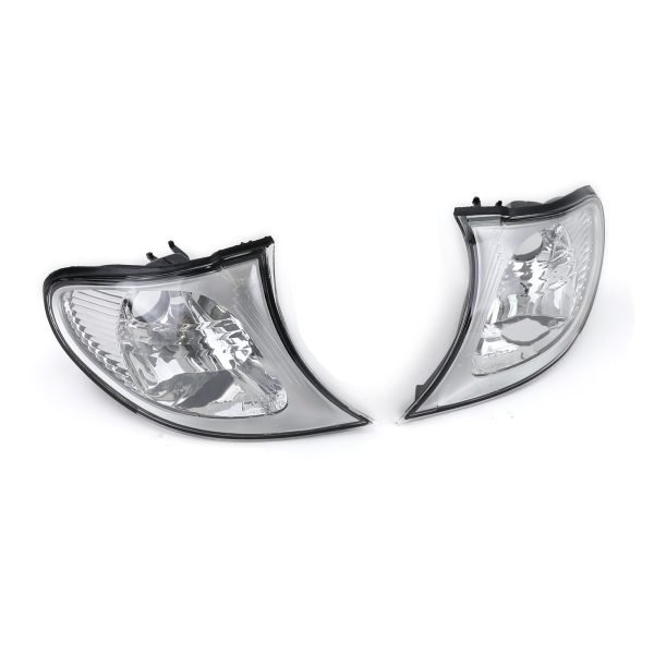 BMW 3 SERIES E46 Clear Glass Chrome Indicators - Slika 4