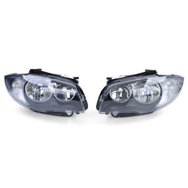 BMW 1 SERIES E81/E82/E87/E88 Black Headlights H7 H7 - Slika 8