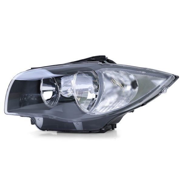 BMW 1 SERIES E81/E82/E87/E88 Headlight H7 Black Left Side - Slika 2