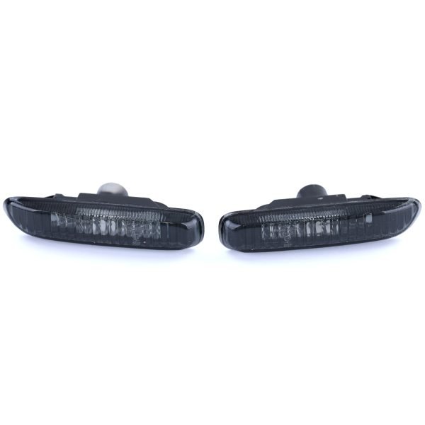 BMW 3 SERIES E46 Clear Glass Black Smoke Side Indicators - Slika 5