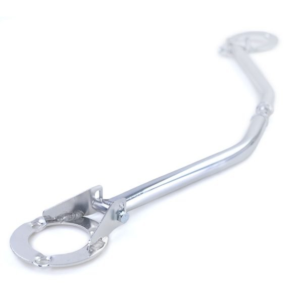 BMW 3 SERIES E46 316i 318i Aluminum Polished Front 3-Part Strut Bar - Slika 4