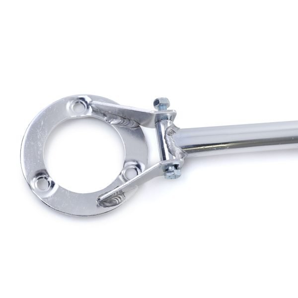 BMW 3 SERIES E46 316i 318i Aluminum Polished Front 3-Part Strut Bar - Slika 8