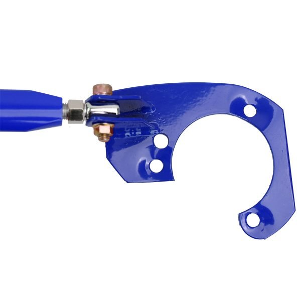 BMW E46 6-cylinder 320i 323i 325i 328i 330i Blue Aluminum Strut Brace - Slika 6