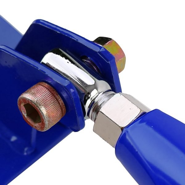 BMW E46 6-cylinder 320i 323i 325i 328i 330i Blue Aluminum Strut Brace - Slika 7