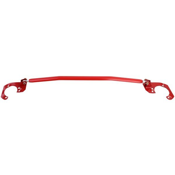 BMW E46 6-cylinder 320i 323i 325i 328i 330i Red Aluminum Strut Brace - Slika 2