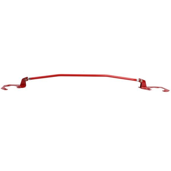 BMW E46 6-cylinder 320i 323i 325i 328i 330i Red Aluminum Strut Brace - Slika 3