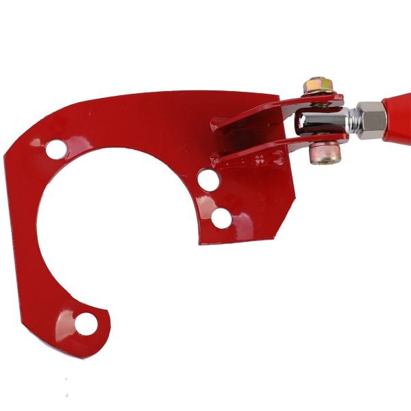 BMW E46 6-cylinder 320i 323i 325i 328i 330i Red Aluminum Strut Brace - Slika 5