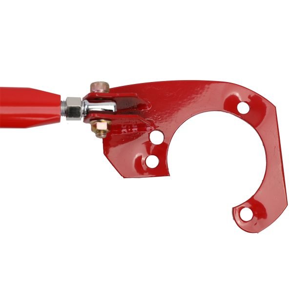 BMW E46 6-cylinder 320i 323i 325i 328i 330i Red Aluminum Strut Brace - Slika 6