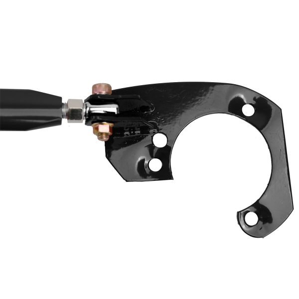 BMW E46 6-cylinder 320i 323i 325i 328i 330i Black Aluminum Strut Brace - Slika 6
