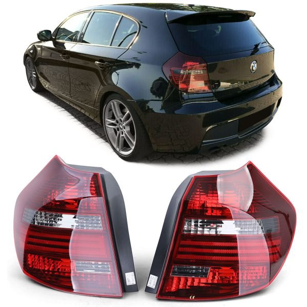 BMW 1 SERIES E81/E87 Tail Lights Black Smoke Pair