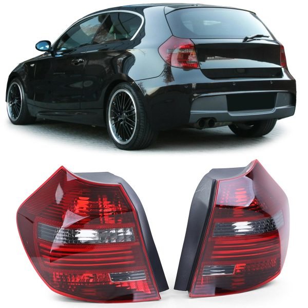BMW 1 SERIES E81/E87 LED Rear Taillights Black Smoke