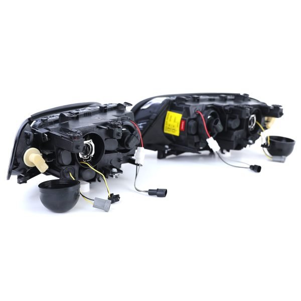 BMW 3 SERIES E46 Black Angel Eyes Headlights - Slika 7
