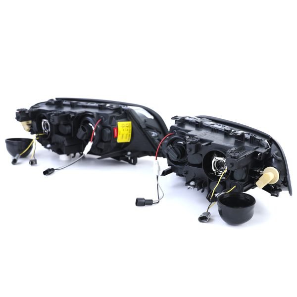 BMW 3 SERIES E46 Black Angel Eyes Headlights - Slika 8