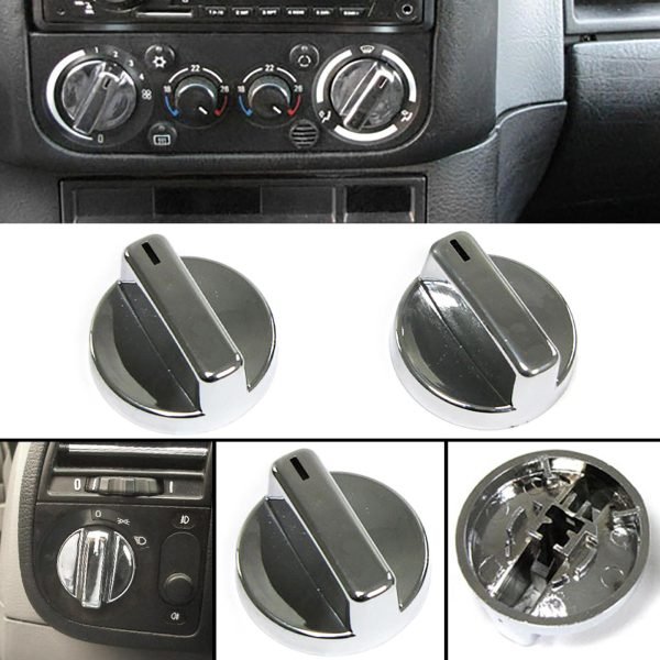 BMW 3 SERIES E36 Chrome Ventilation and Heating Control Switches