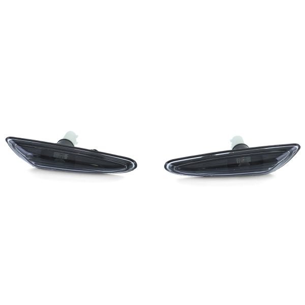 BMW 3 SERIES E46 5 SERIES E60/E61 X3 E83 Black Smoke Side Indicators - Slika 2