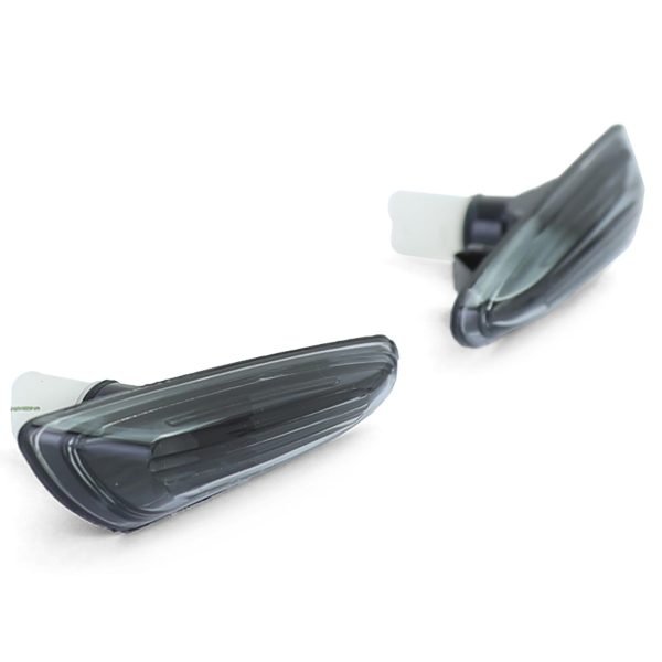 BMW 3 SERIES E46 5 SERIES E60/E61 X3 E83 Black Smoke Side Indicators - Slika 3