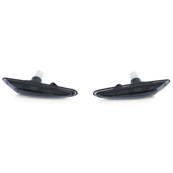 BMW 3 SERIES E46 5 SERIES E60/E61 X3 E83 Black Smoke Side Indicators - Slika 5