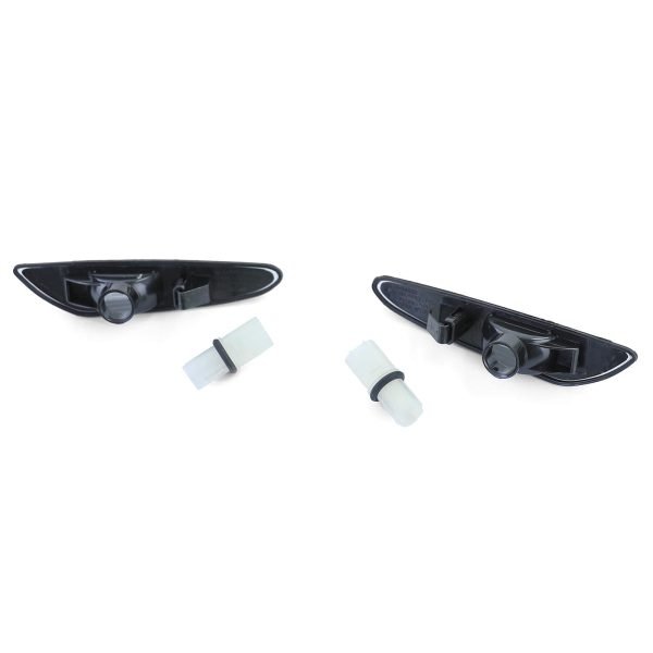 BMW 3 SERIES E46 5 SERIES E60/E61 X3 E83 Black Smoke Side Indicators - Slika 7