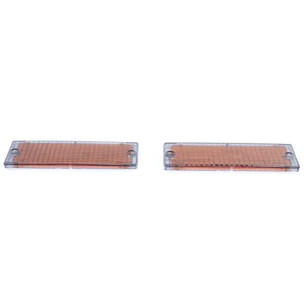 BMW 3 SERIES E30 Turn Signal Lenses Gray Smoke - Slika 2