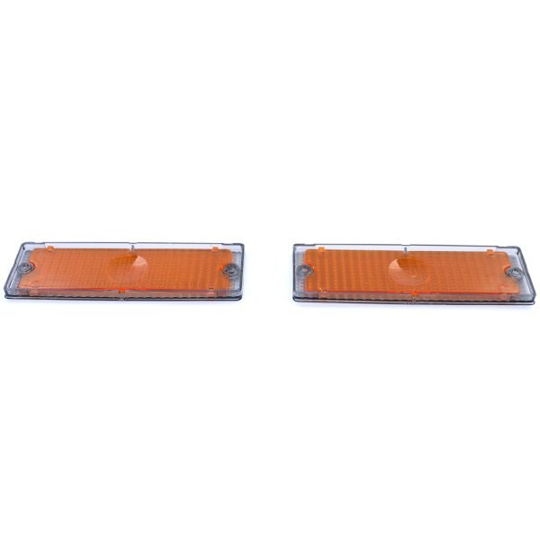 BMW 3 SERIES E30 Turn Signal Lenses Gray Smoke - Slika 6