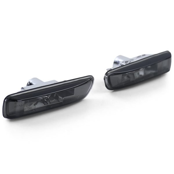 BMW 3 SERIES E46 Clear Glass Black Smoke Side Indicators - Slika 4