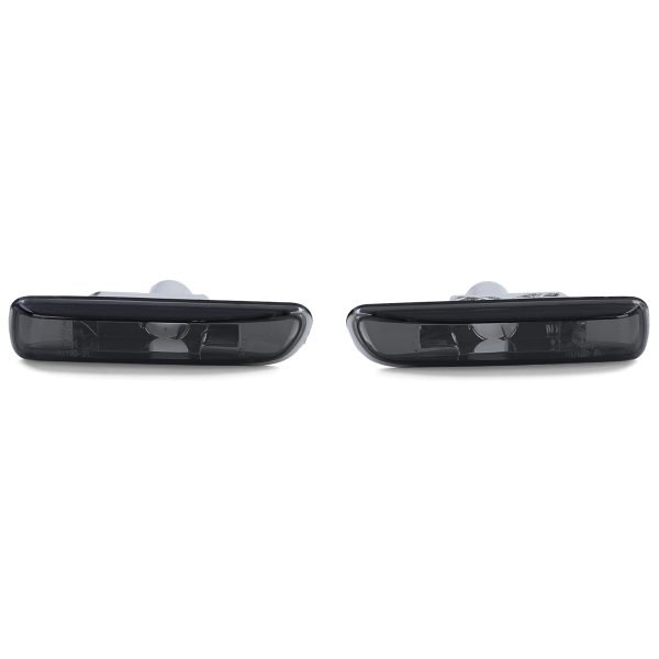 BMW 3 SERIES E46 Clear Glass Black Smoke Side Indicators - Slika 5