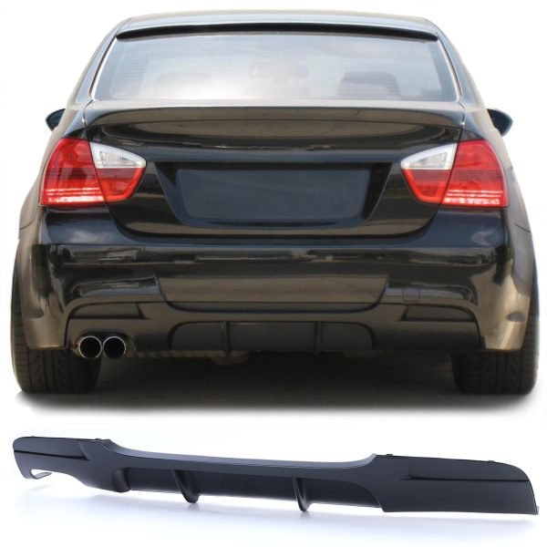 BMW 3 SERIES E90/E91 Performance Matt Black Diffuser