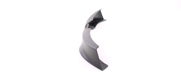Front Splitter Flaps Painted Matt Black for BMW 3 SERIES E90/E91 - Slika 3
